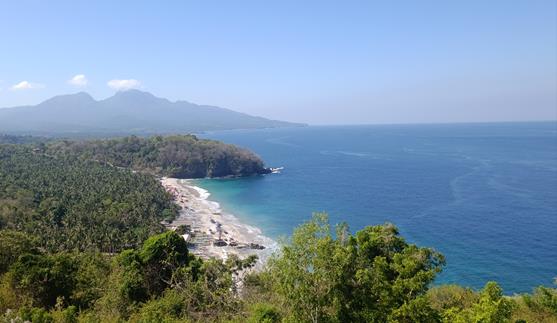 Panorama Virgin Beach i wybrzeża